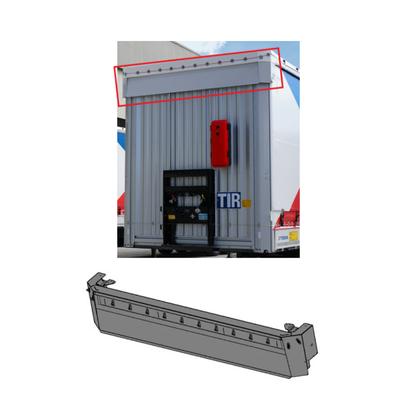 Tırsan Komple Kaynaklı Şapka Saç Gümrük mevzuatlı 200 mm -CT01213