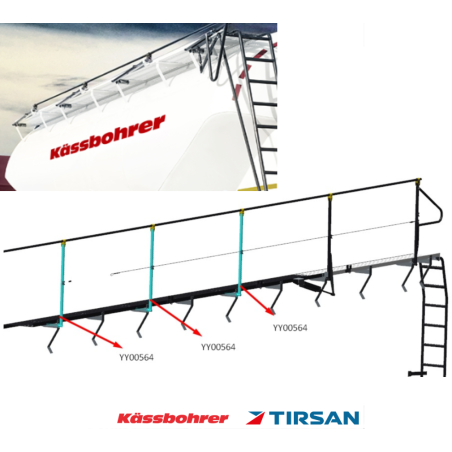 Tırsan Korkuluk Komple Alüminyum -YY00564