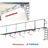 Tırsan Korkuluk Komple Alüminyum -YY00564
