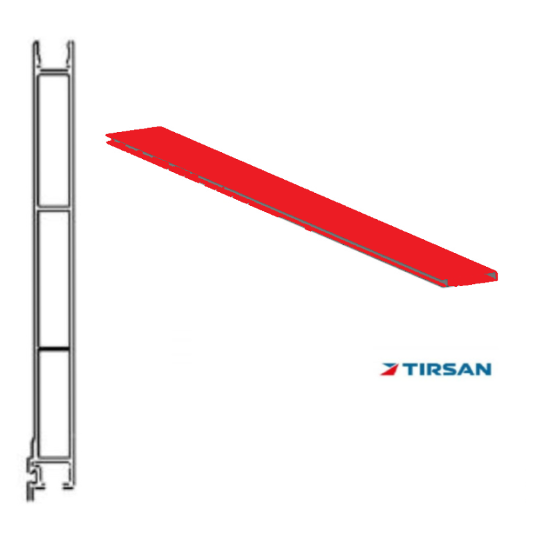 Tırsan Alüminyum Profil 3085 -039 R-3002 -PR04811