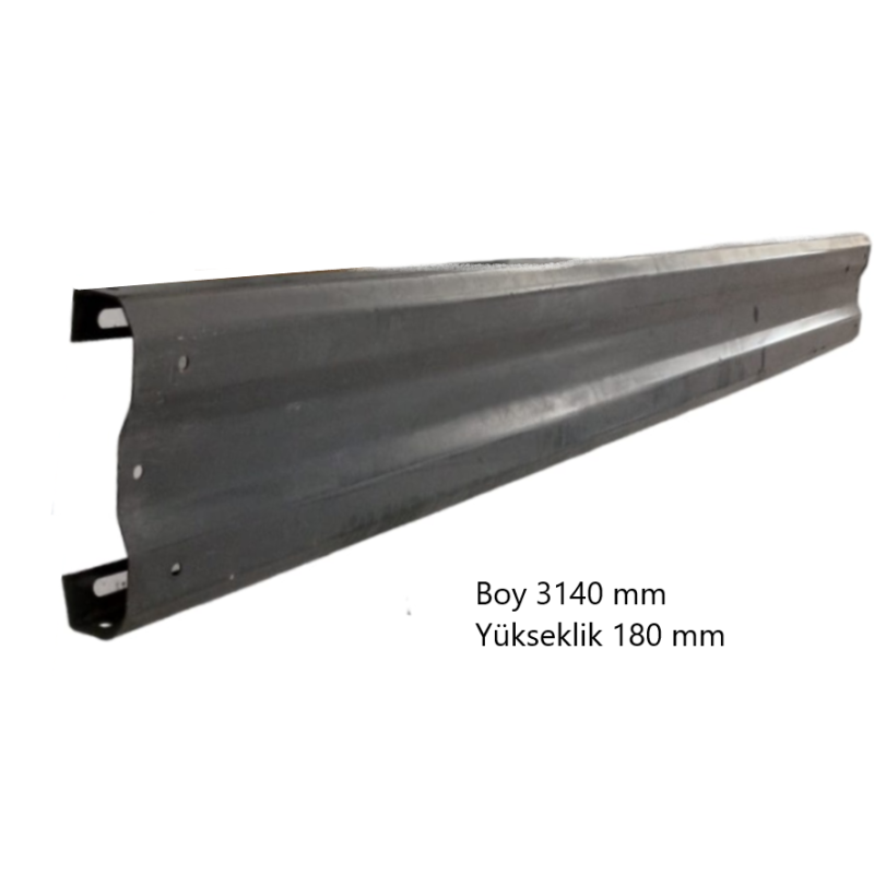 TIRSAN Bisikletlik Korkuluk Sac 3230 X180 mm