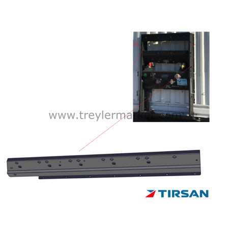 Tırsan Saç Ön Panel Sol Ayak Kaplın Komp Tenteli  -KN00507