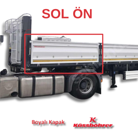 TIRSAN Kassbohrer Boyalı Ön Sol Saç Kapak