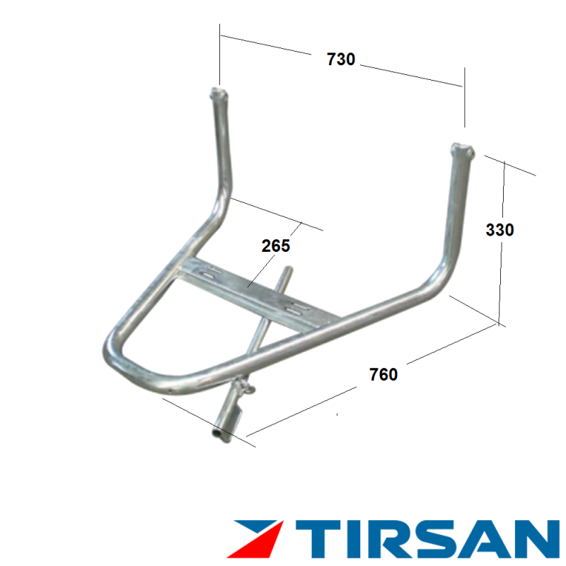 Stepne Taşıyıcı  TIRSAN  Borulu Tip  730