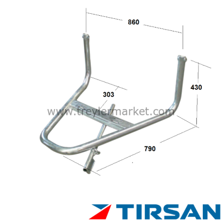 Stepne Taşıyıcı  TIRSAN  Borulu Tip  860