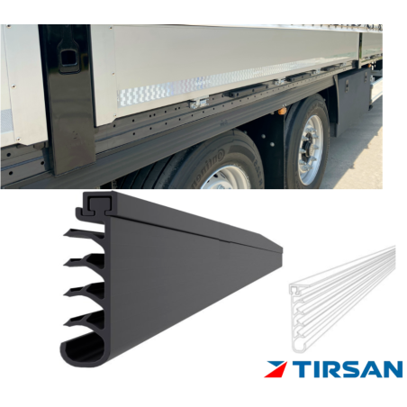 Tırsan Antisprey Paspas Çamurluk Yan Plastik -CA00152