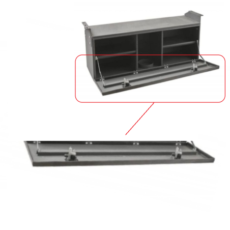 Tırsan Yemek Dolap Kapak 1500x600 mm DL02340