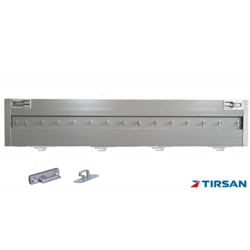 Tırsan Aluminyum Kapak Gagalı Kanca Eloksal 600 x 3179 -KG05356