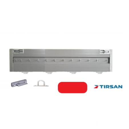 Tırsan Aluminyum Kapak 4 Kapaklı Kırmızı Yeni Model Araç -AT-KG01286/K