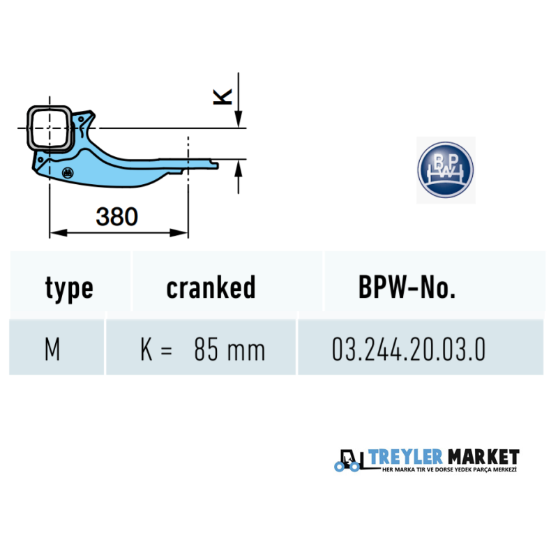 BPW 03.244.20.03.0 Air ECO Compact Makas