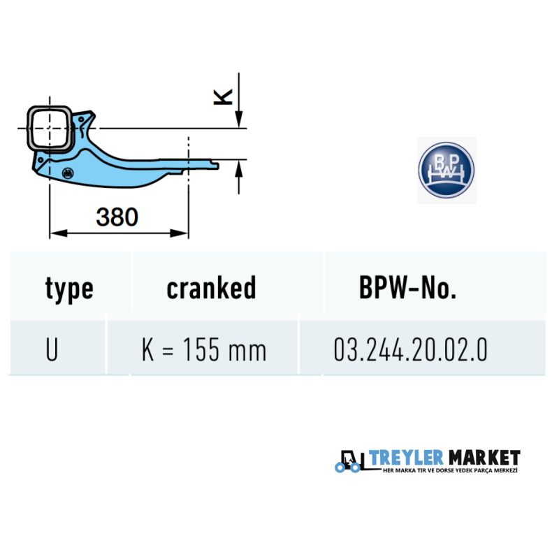 BPW 03.244.20.02.0 Air ECO Compact Makas