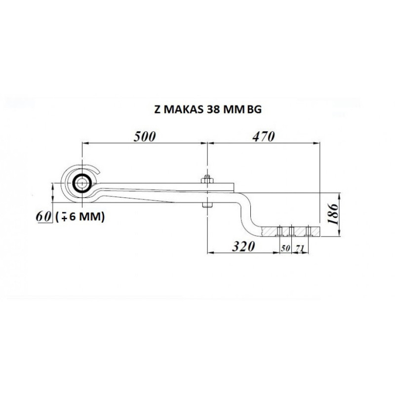 Z Makas 35/100 MM 57 mm Burc  -21111000001