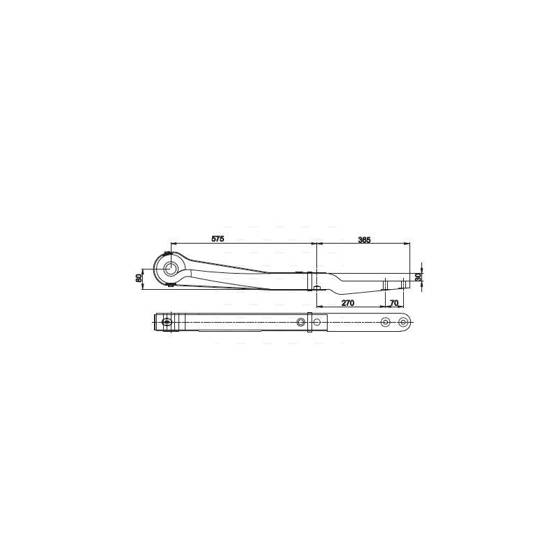 Düz Makas 62/70 MM 60 mm Burc -21221000001