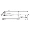 Düz Makas 62/70 MM 60 mm Burc -21221000001