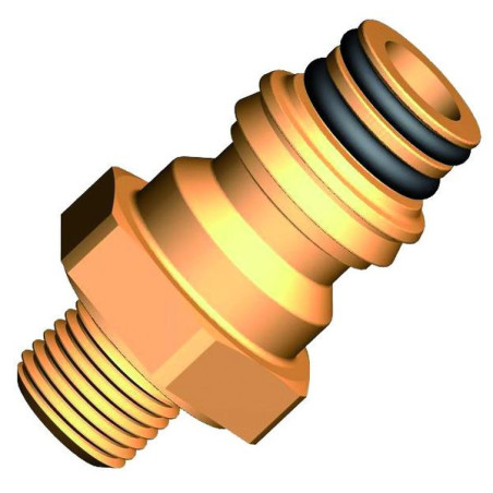 Raufoss Rekor  Döner Kaplin Regulör Adaptör M16X1.5  93150016  -KL00094