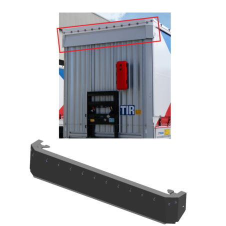 Tırsan Kayar Çatı Ön Saç Komple Gümrük Mevzuatsız -CT00178