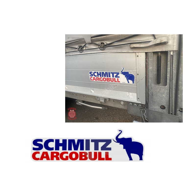 SCHMITZ Yan Kapak Tanıtım Plakası 375x110 mm