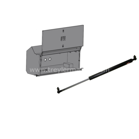 Tırsan Kassbohrer Dolap Amortısör Ø8-18-245ST/3-AO00031