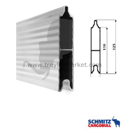 SCHMITZ ALÜMİNYUM PROFİL 3186LG.110X25