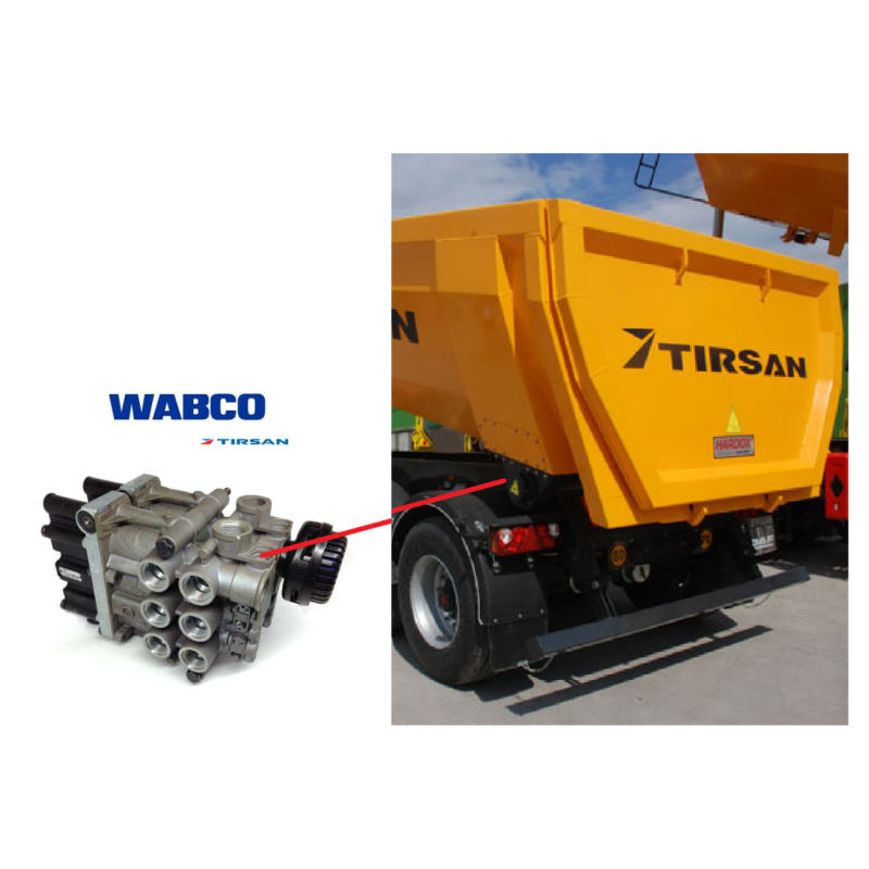 TIRSAN DAMPER WABCO ECAS Solenoid Valve TIRSAN DAMPER