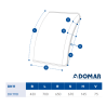 Tırsan Domar Dorse Çamurluk Çeyrek-CA00086