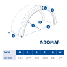 Tırsan Domar Çamurluk Yarım -CA00124