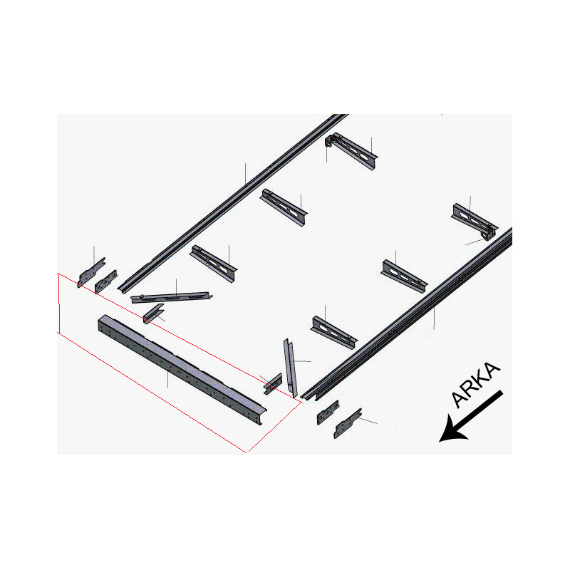 TIRSAN ARKA TELEVRE AB00524.04.00.00.00 KANBAN