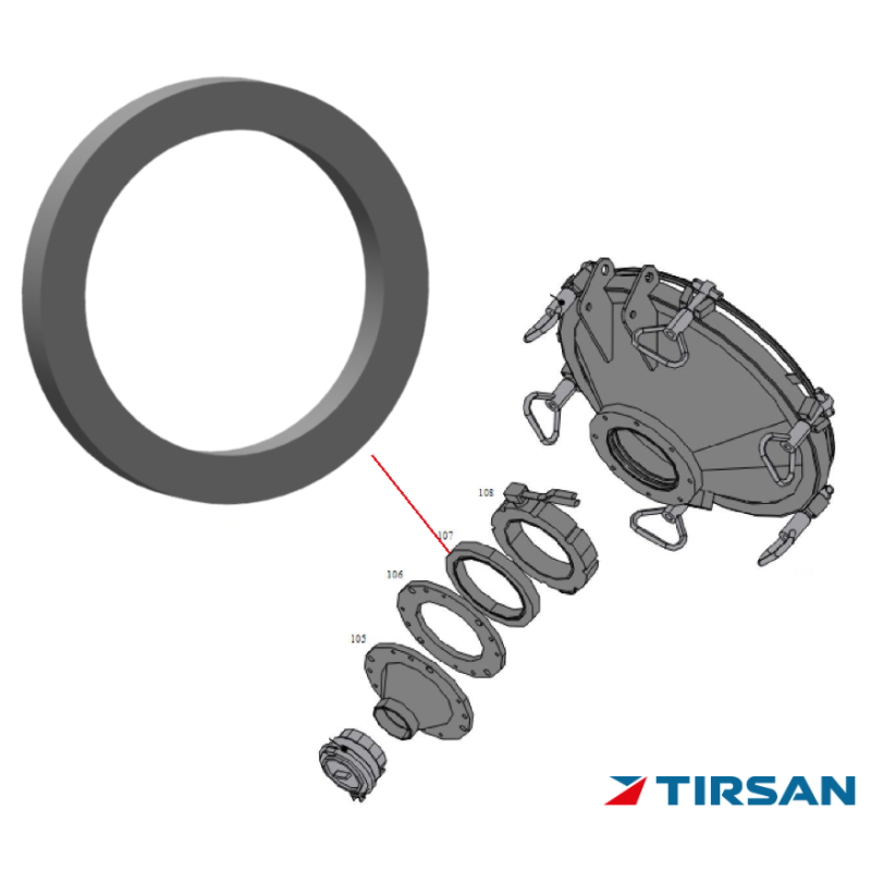 TIRSAN TANKER FLANS 260X30-3.3535