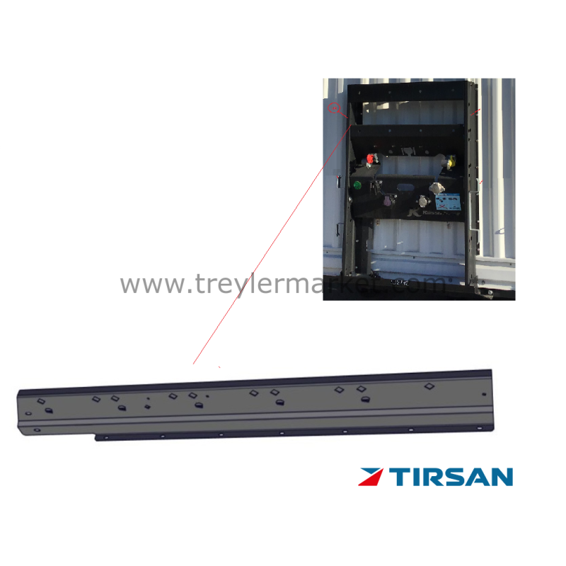 Tırsan Saç Ön Panel Sağ Ayak Kaplın Komp Tenteli  -KN00508