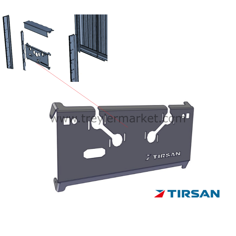Tırsan Saç Ön Panel Kaplin Standart Tenteli -BK14839