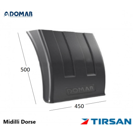 Tırsan Çamurluk Yarım 500 mm Domar Sağ -CA00388