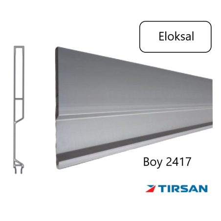 TIRSAN Alüminyum 5 Kapaklı Profil