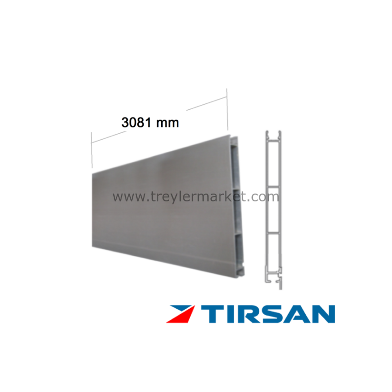 Tırsan Alüminyum Y.M. Profil 3081 (MG) Eloksallı  -PR02326