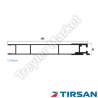 Tırsan Alüminyum Y.M. Profil 3081 (MG) Eloksallı  -PR02326