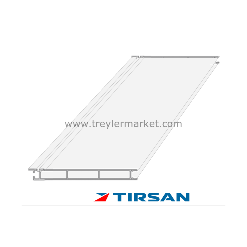 Tırsan Alüminyum Y.M. Profil 3081 (MG) Eloksallı  -PR02326
