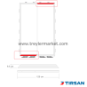 Tırsan Panel Kapı Alt Sol - Üst Sağ Profili Elx. -AK09202