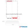Tırsan Panel Kapı Alt Sağ-Üst Sol Profili Elx -AK09205