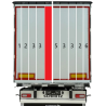 SCHMITZ Eloksallı Arka Kapı Sol Orta  Profil 290 x 3091 Boy  (4 No) -1382294