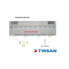 TIRSAN Alüminyum Arka Kapak 2420 x 600 mm Boyalı