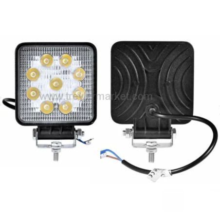 9 Led Kare Sis Çalışma Lambası DN630