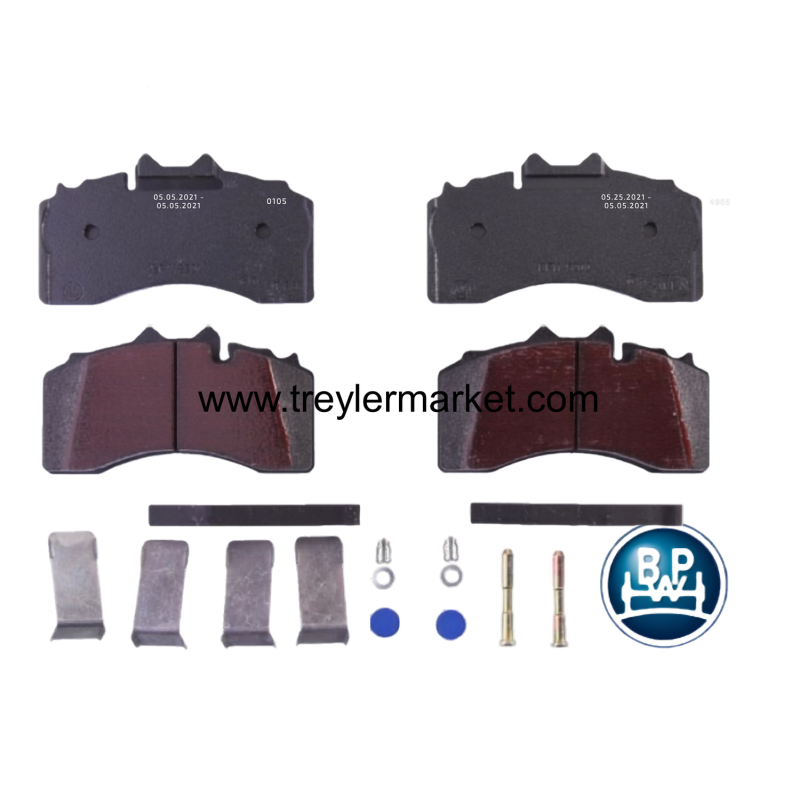 BPW 09.801.07.96.0 DİSK FREN BALATASI 29228