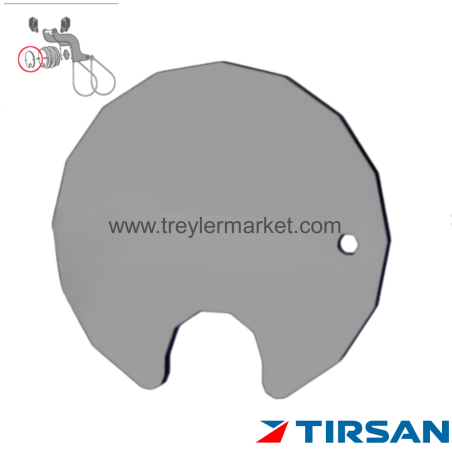 Tırsan Pleyt Körük Alt Dingil Kaldırma
