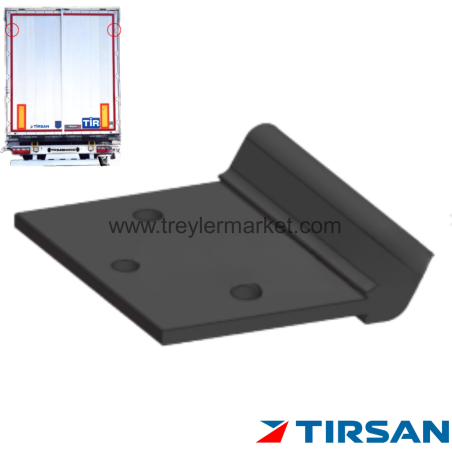 Tırsan Tek Eksen Menteşe Arka Kapı-MN00230