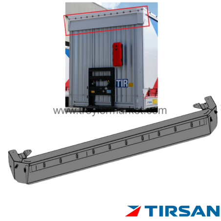 Tırsan Dorse Kayar Çatı Ön Konsol Şapka -CT00736