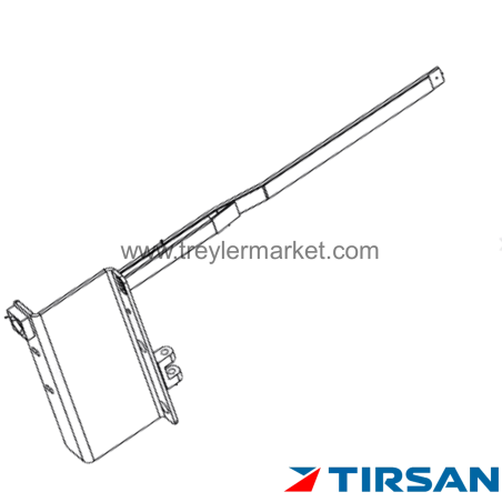Tırsan Kayar Çatı Arka Bağlantı Adaıco Sol (162,5) -CT00269