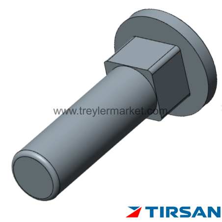 Tırsan Yeni Tip Alüminyum Tampon Civatası M12 -CI05046