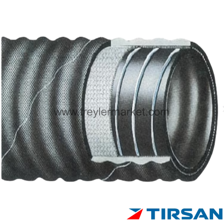 Tırsan Tanker Hortum 3 Gıda Telli Sel -HR05371
