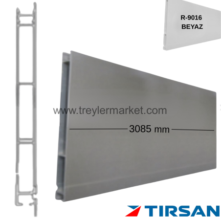 Tırsan Alüminyum Profil 3081 Beyaz -PR02342