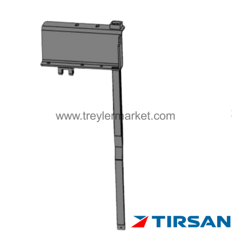 Tırsan Hibrit Catı Ray Köşe Ayak  163-500+200 Sol -CT05130
