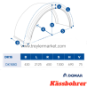 Tırsan Domar Dorse Çamurluk Yarım DK1680 -CA00095